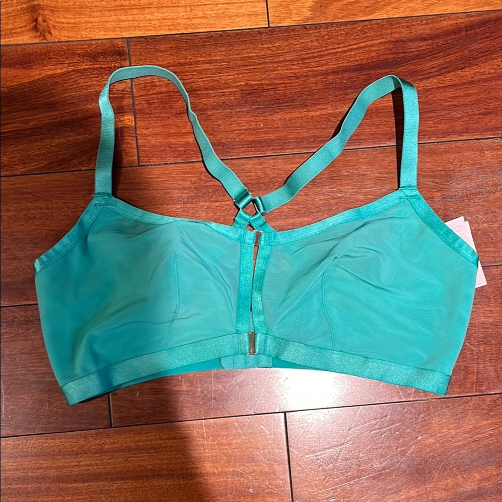 XXL Green Mesh Bra NWT